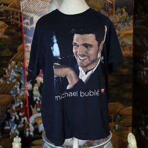 XL Michael Buble 2019 Black Tour T-shirt